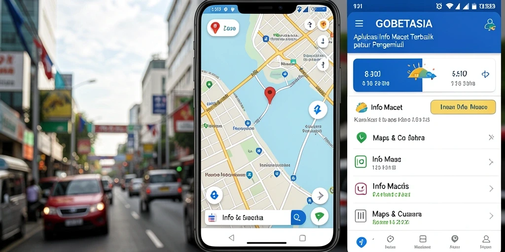 Tampilan antarmuka utama GOBETASIA yang informatif dan user-friendly.